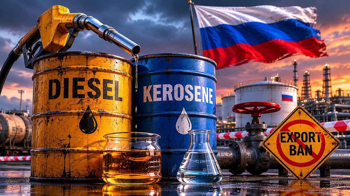 Rusia, pe cale să blocheze exporturile de motorină și kerosen. Cauzele și efectele deciziei