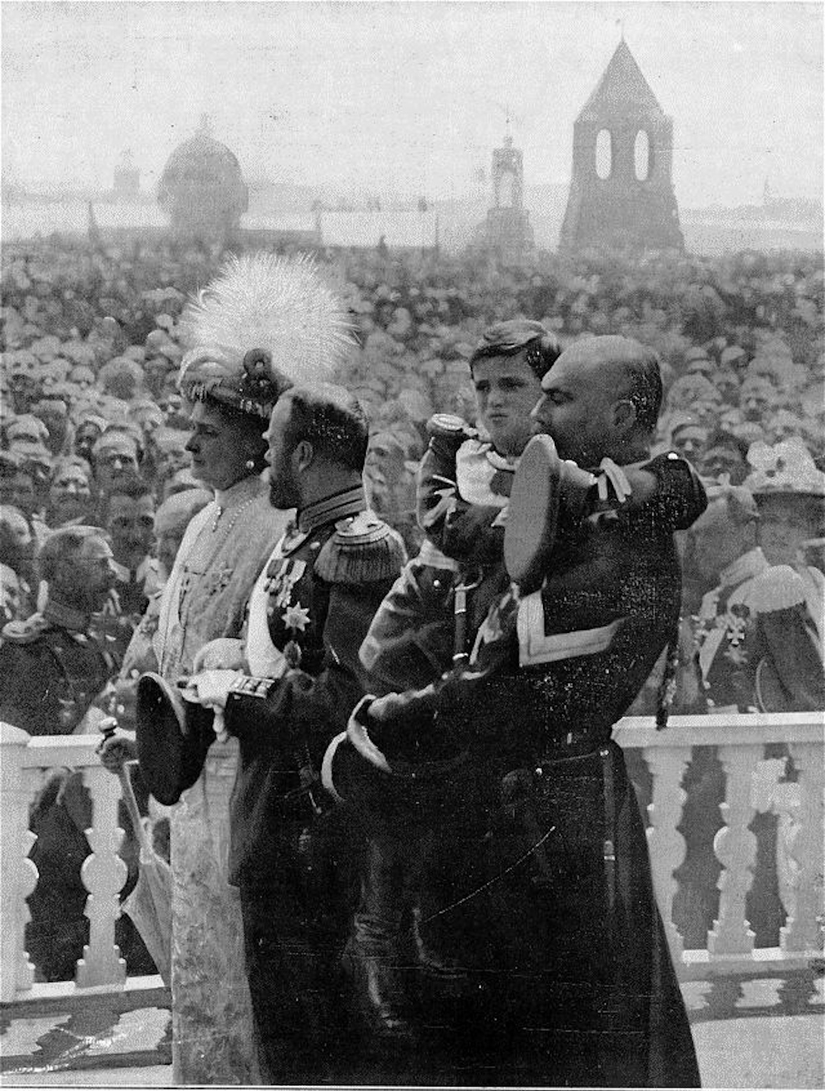 Tarul Nicolae II-lea și țarina