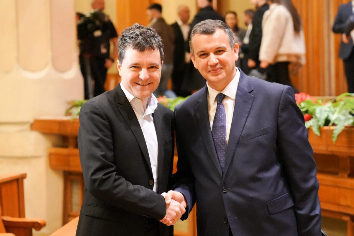 Nicușor Dan și Eugen Tomac