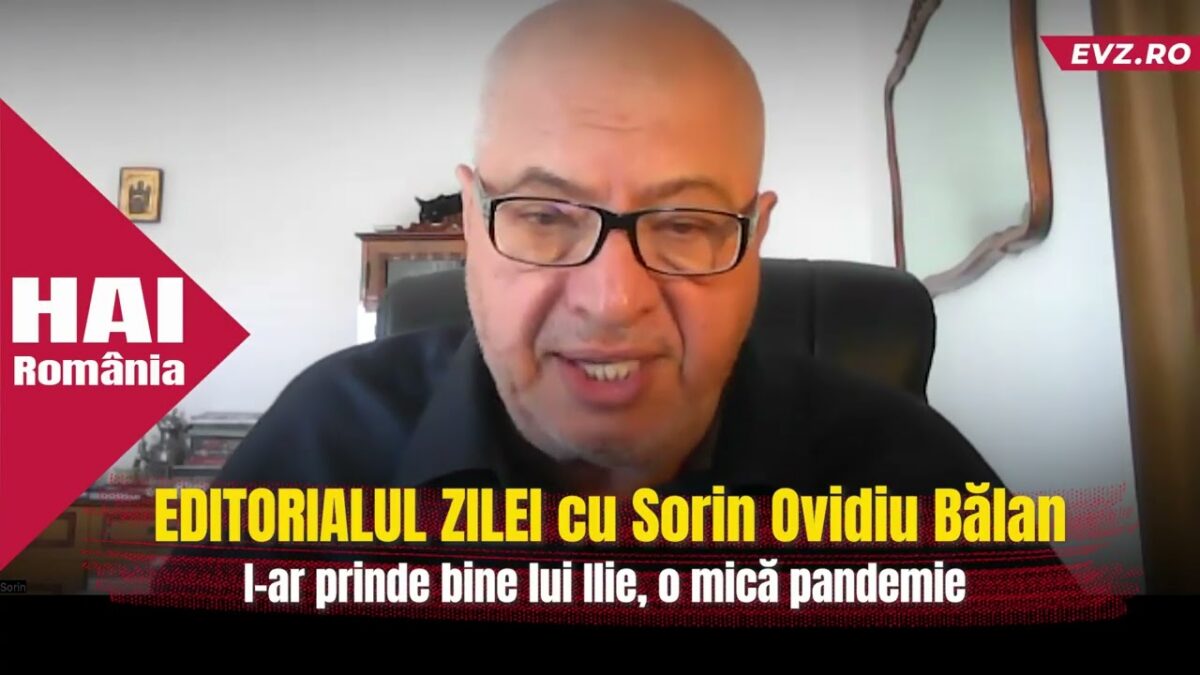 I-ar prinde bine lui Ilie, o mică pandemie