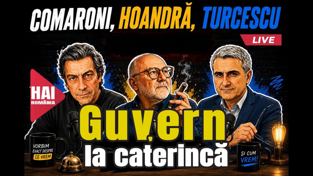 Guvern la caterincă. Hai LIVE cu Turcescu