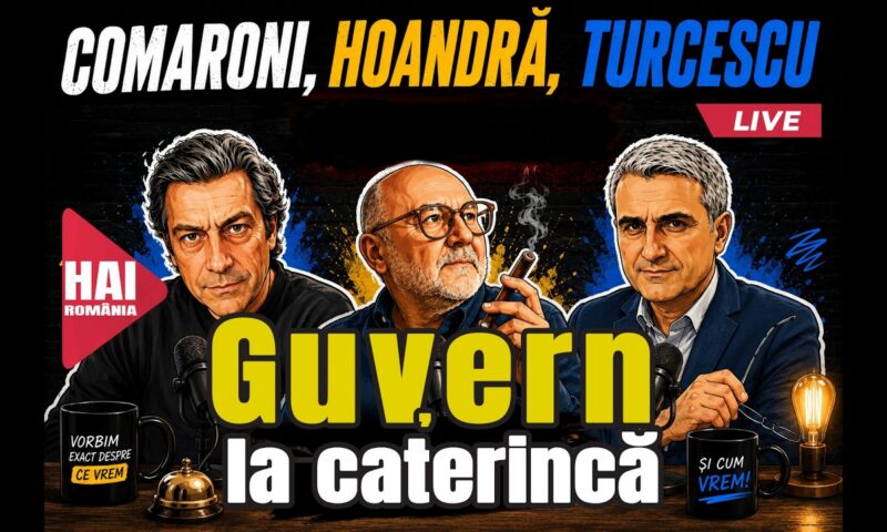Guvern la caterincă. Hai LIVE cu Turcescu