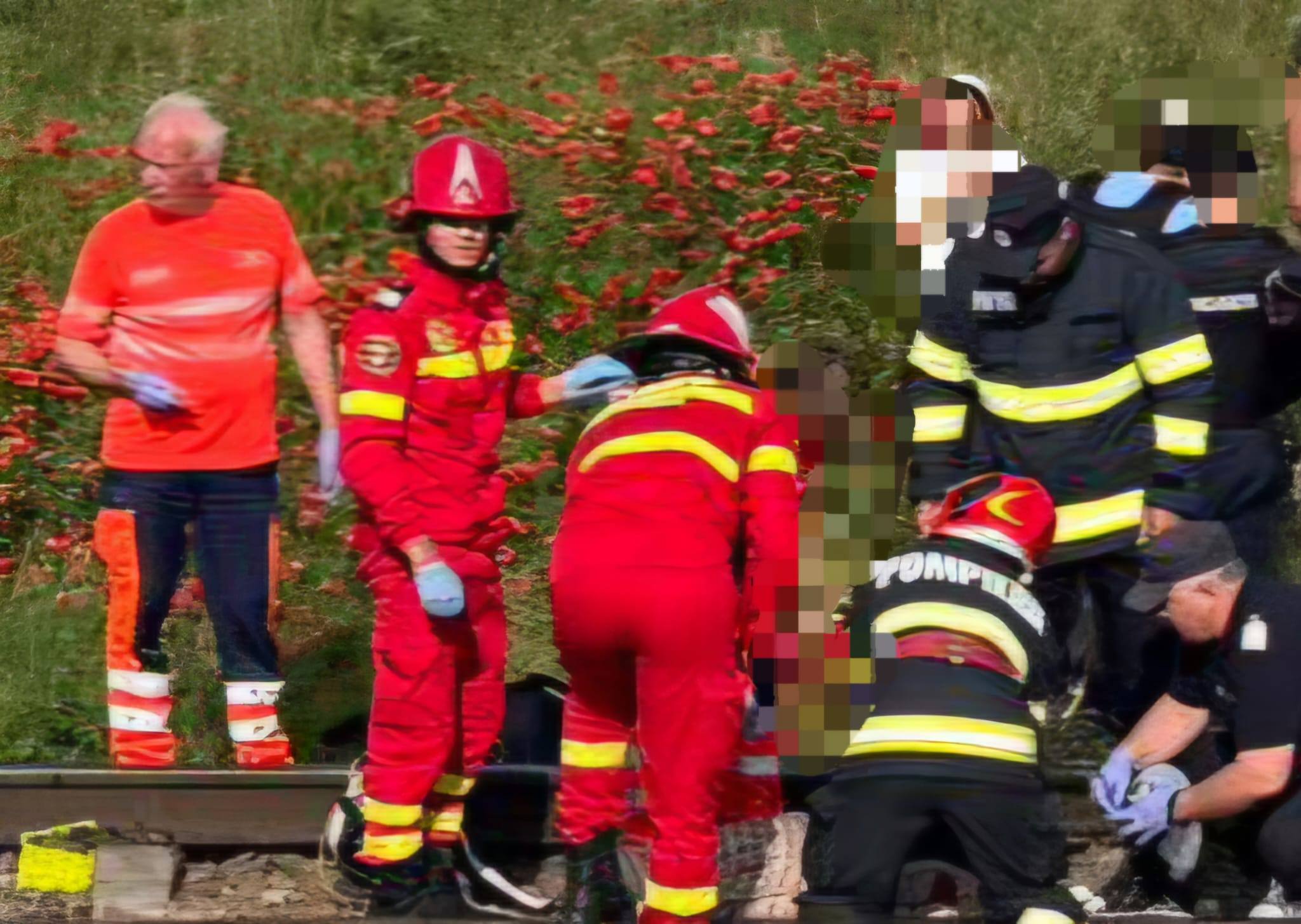 Accident feroviar grav în Ialomița. O femeie a murit, iar un copil de 5 ani a fost rănit