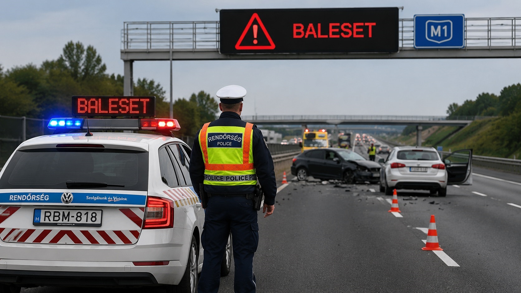 Microbuz din Republica Moldova, accident cu multe victime în Ungaria