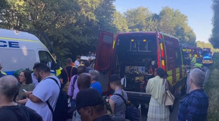 Accident feroviar Londra