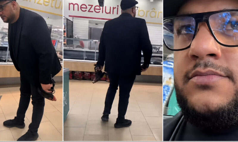 Susținător al lui Călin Georgescu, ridicat de mascați după ce s-a filmat deghizat în „Piedone”