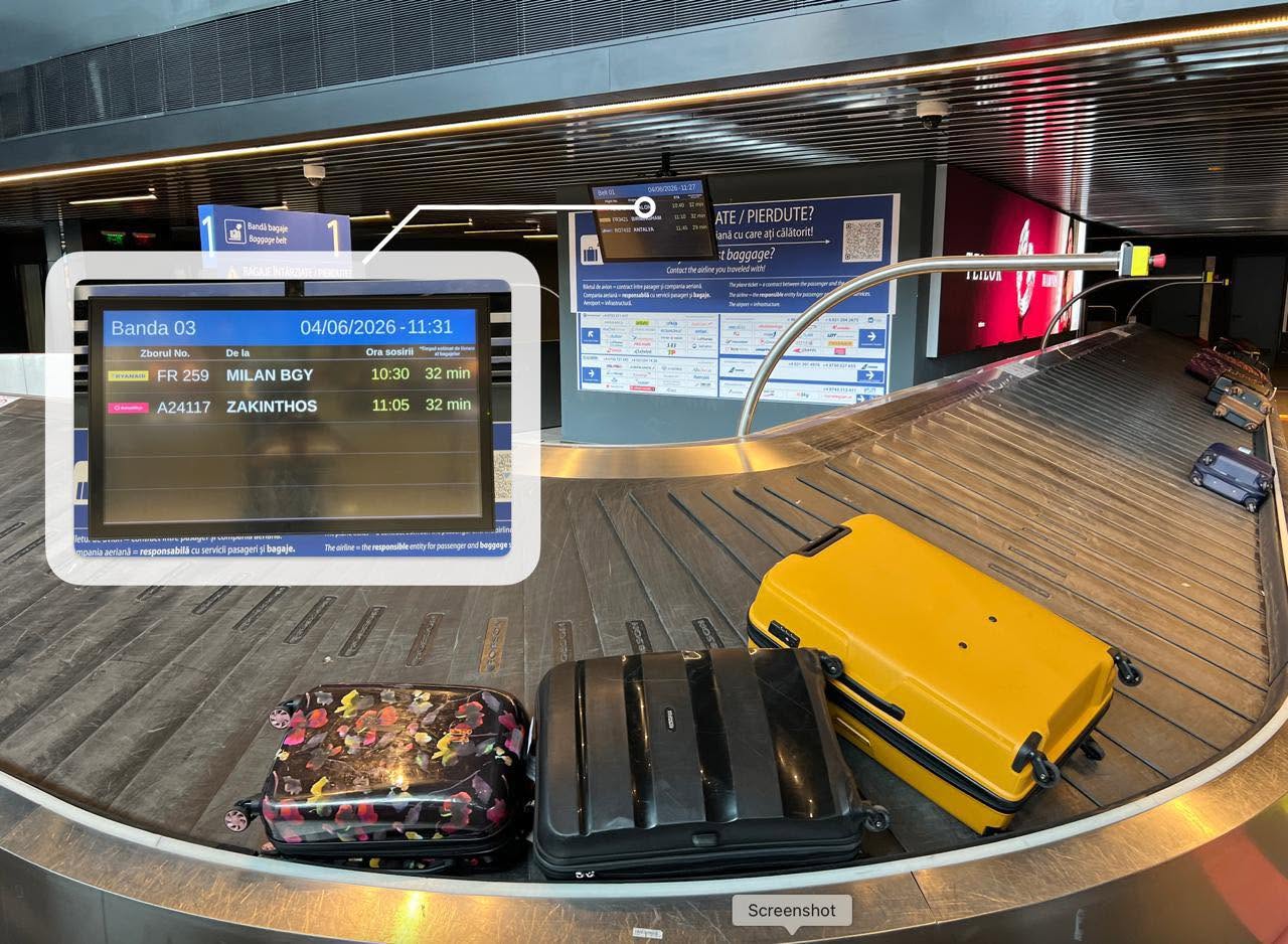 Bagaje Aeroportul Otopeni