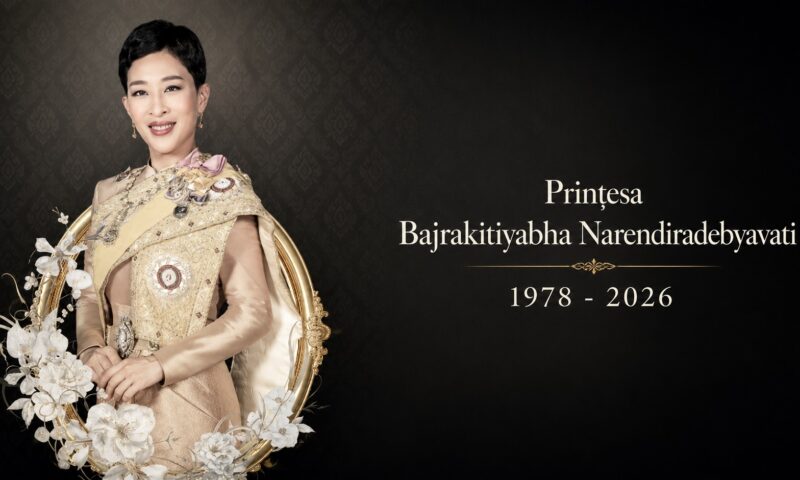 Regele din Thailanda își conduce fiica pe ultimul drum. Cele mai înalte onoruri pentru prințesă