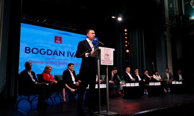 Bogdan Ivan a preluat oficial conducerea PSD Bistrița-Năsăud