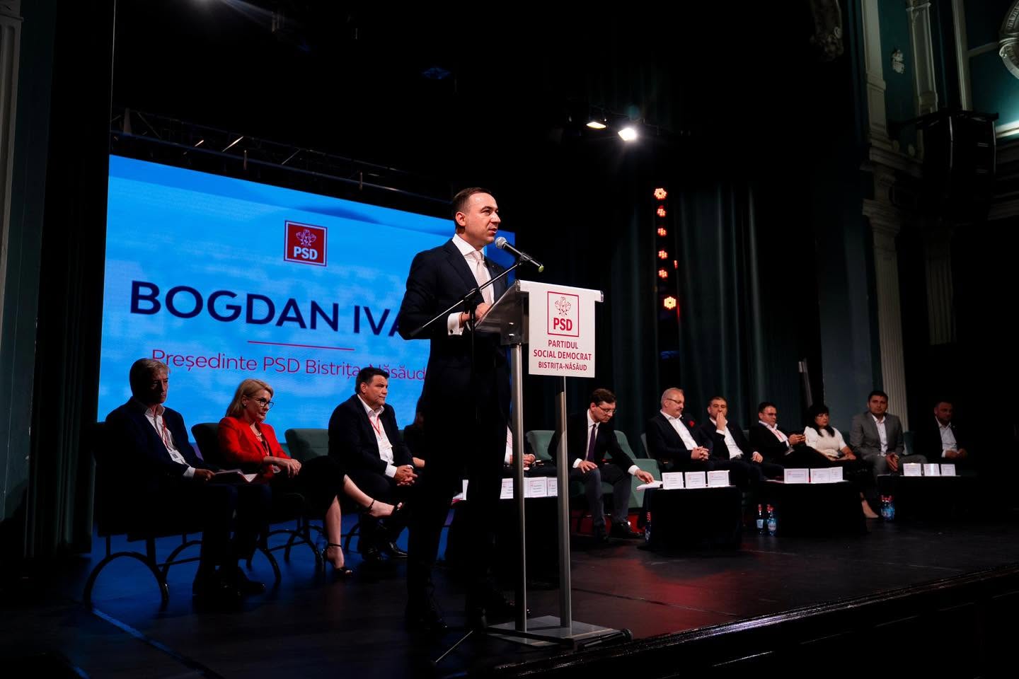 Bogdan Ivan a preluat oficial conducerea PSD Bistrița-Năsăud