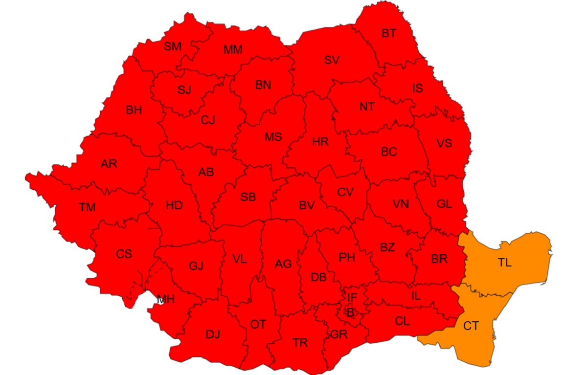 Prognoza meteo, 2 august. Valul de căldură extremă se extinde în Capitală și restul țării