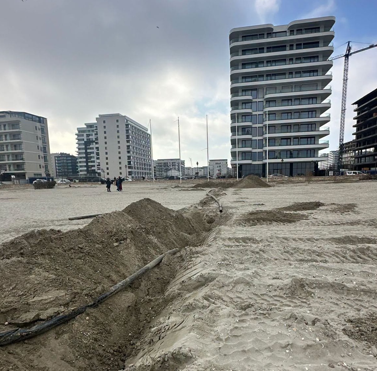 Noi detali despre conducta descoperită pe plaja din Năvodari. Primăria Năvodari, chemată în instanță