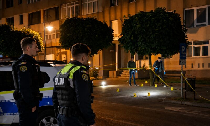 Polițist din Piatra-Neamț, ucis pe stradă de propriul fiu. Tânărul de 22 de ani a fost reținut