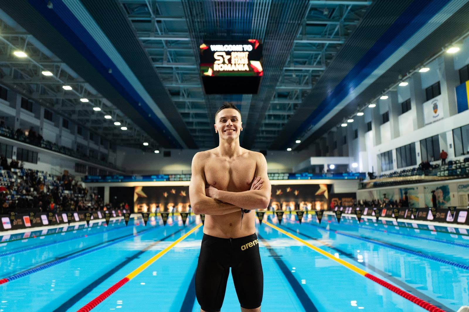 David Popovici intră în finala de la 200 m liber cu cel mai bun timp al seriilor la Trofeul Settecolli