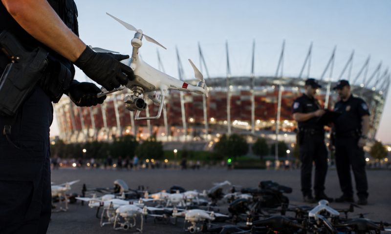 SUA întăresc securitatea la Cupa Mondială. Sute de drone au fost confiscate