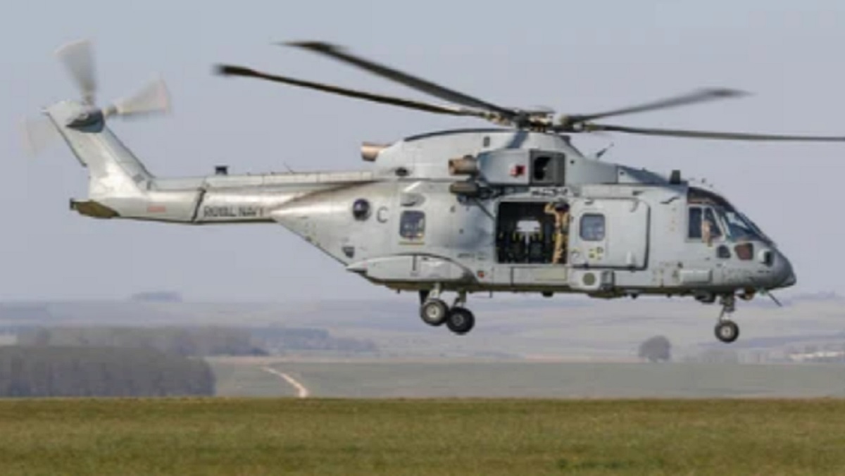 Elicopter al Marinei Regale, prăbușit în sud-vestul Angliei. Zona a fost izolată de autorități
