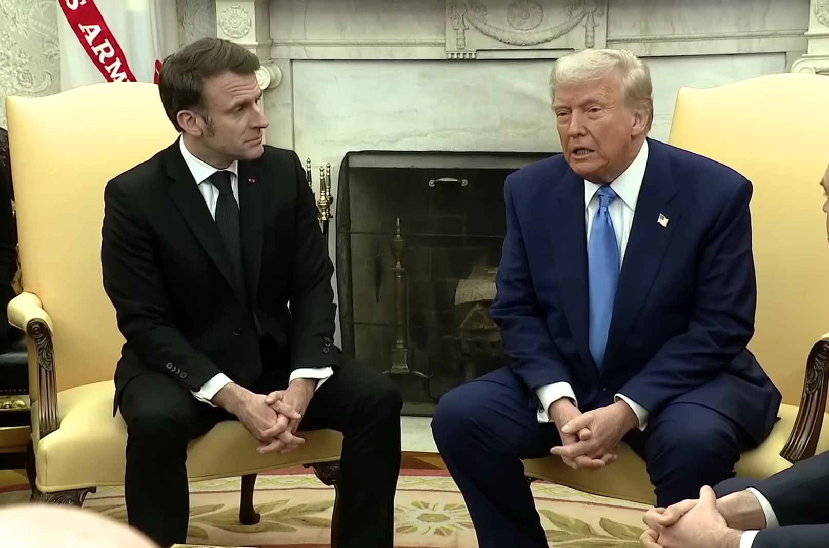 Donald Trump și Emmanuel Macron, întâlnire la Versailles după summitul G7. Ce teme sunt pe agenda discuțiilor