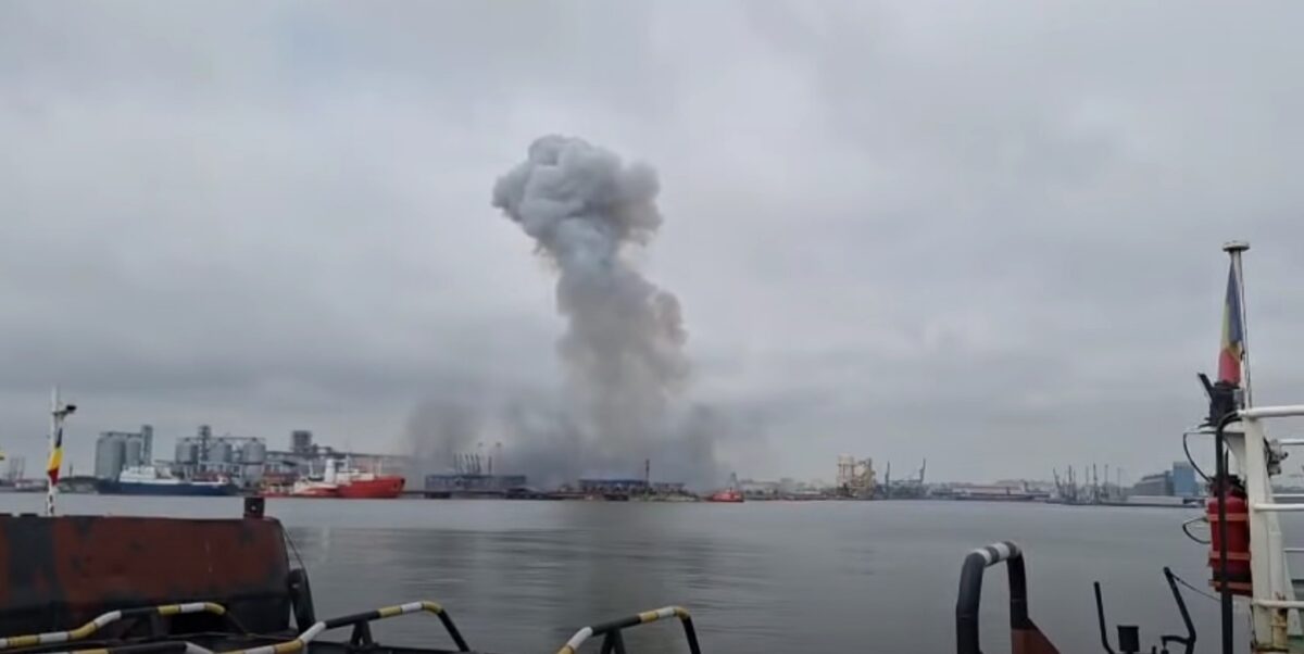 Dosar penal după explozia dronei maritime din Portul Constanța. Ce au descoperit anchetatorii