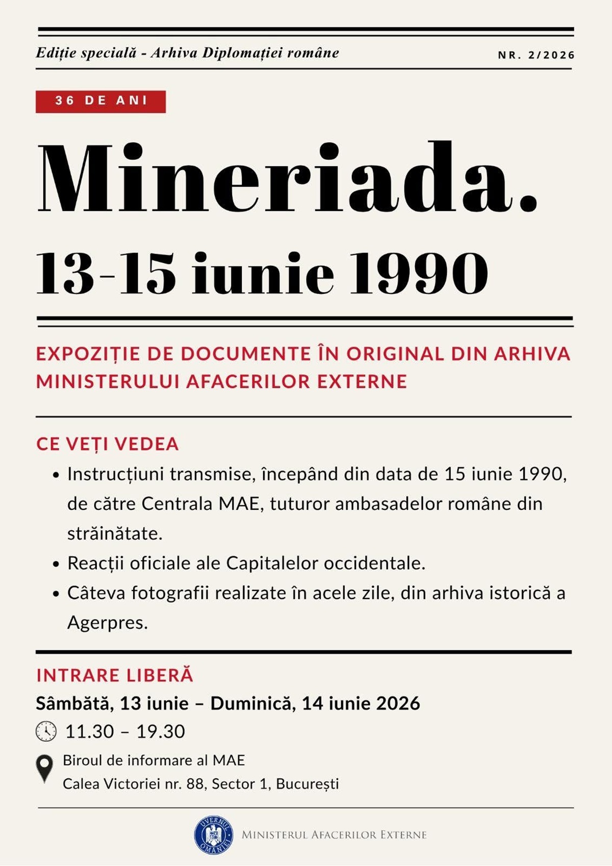 Expoziție Mineriada