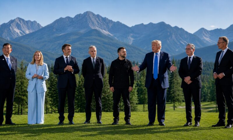 Zelenski se întâlnește cu liderii G7 după noile atacuri rusești. Ucraina caută sprijin pentru a crește presiunea asupra Moscovei