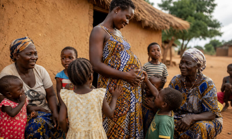 Drama tăcută a mamelor din Ghana: nașteri pe bandă rulantă fără acces la apă și asistență medicală
