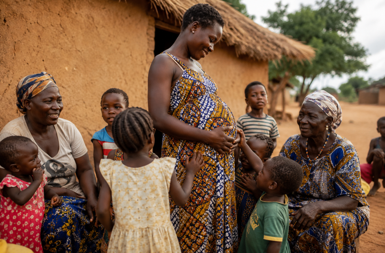 Drama tăcută a mamelor din Ghana: nașteri pe bandă rulantă fără acces la apă și asistență medicală