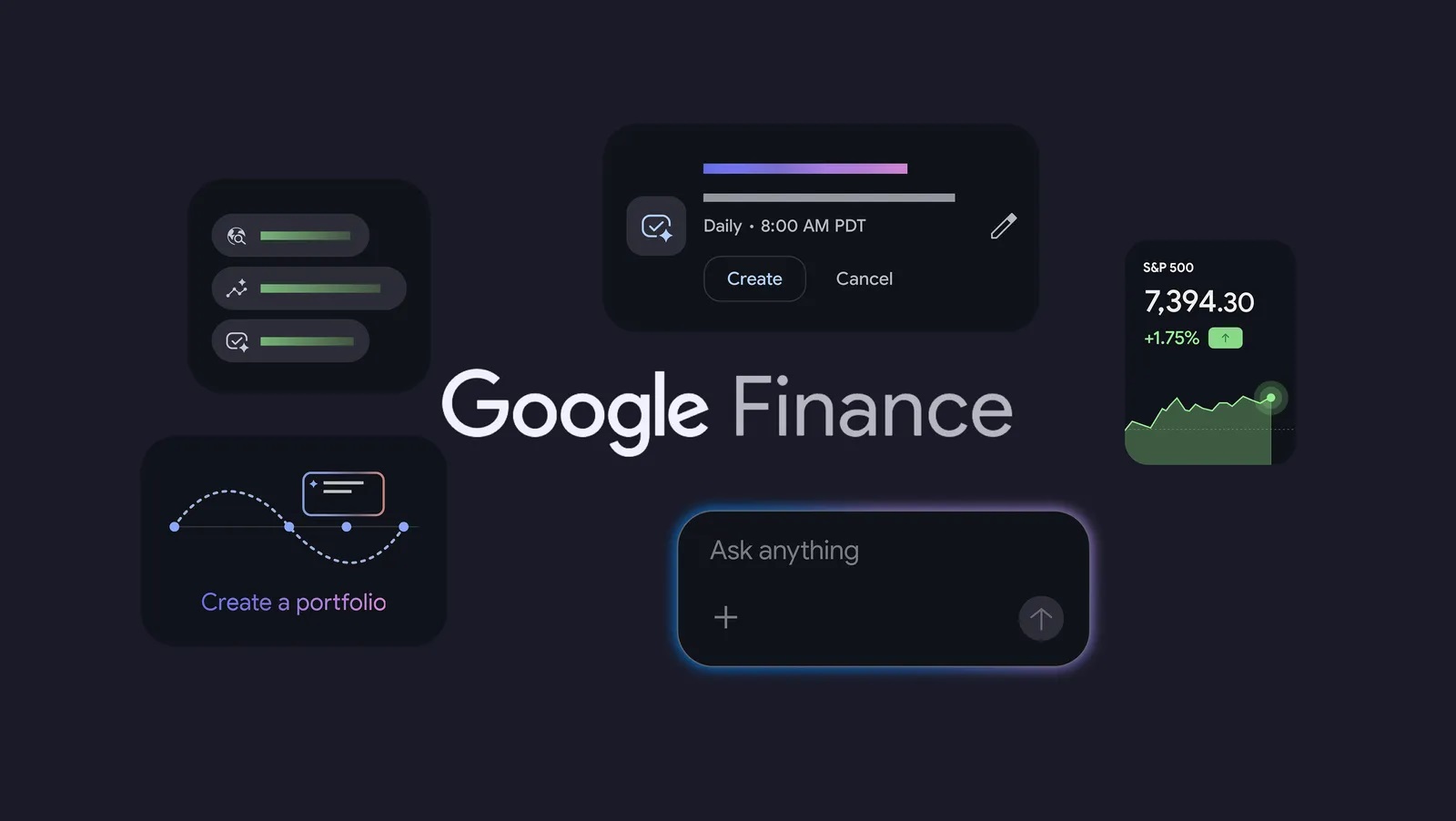 Google Finance se reprofilează: portofolii inteligente, briefinguri AI și aplicație nouă pentru Android