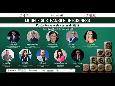 „Modele sustenabile de business. Costurile reale ale sustenabilității”
