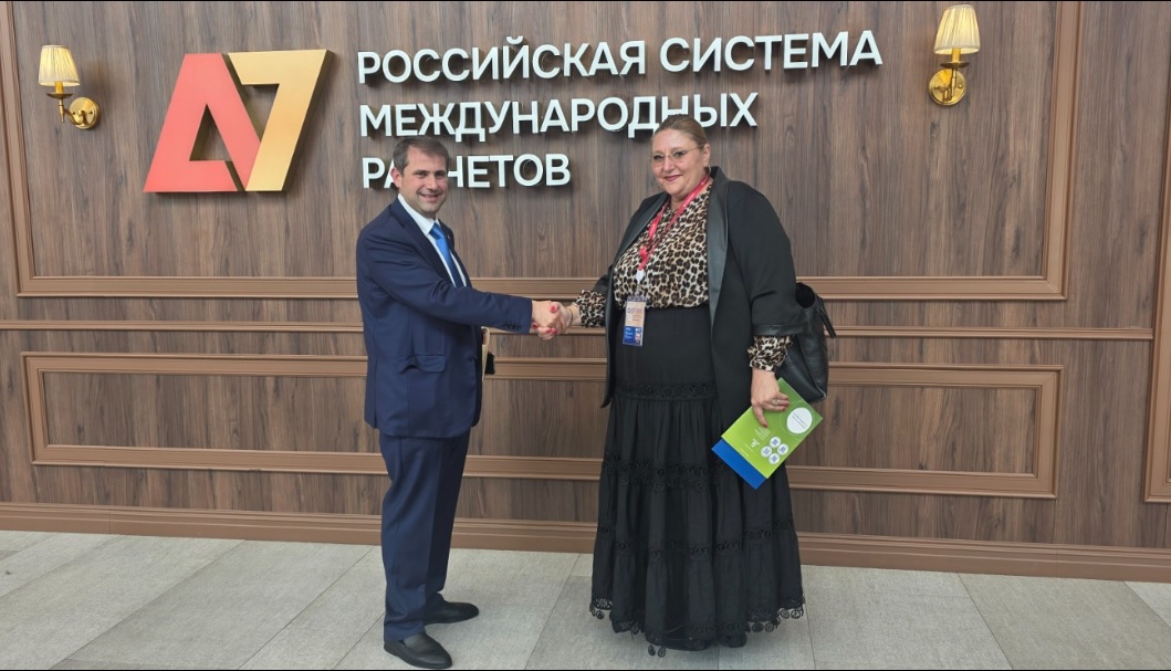 Diana Șoșoacă, cu Ilan Șor la Sankt Petersburg. Oligarhul fugar a numit-o „viitorul președinte al României libere”
