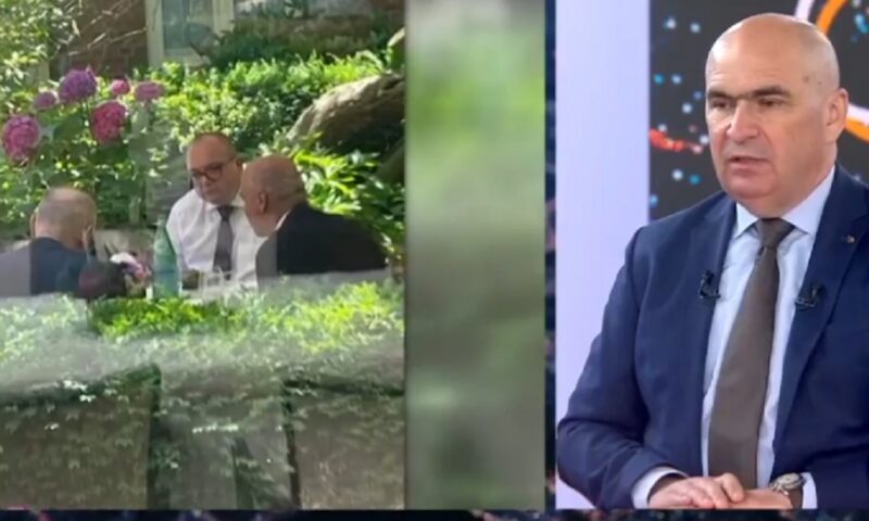 Bolojan explică fotografia cu Nicușor Dan de la Bruxelles: La masă stai cu oamenii cu care te simți bine