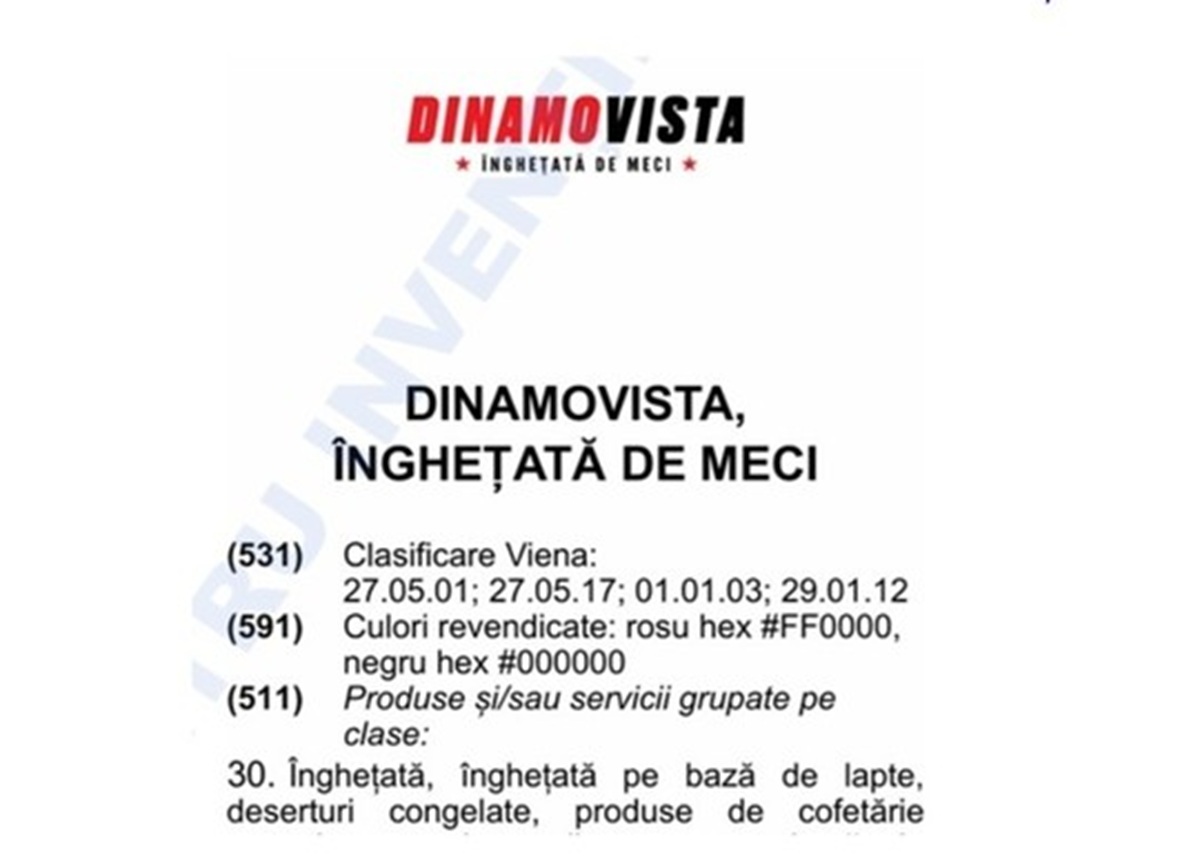 Înghețata Dinamo OSIM