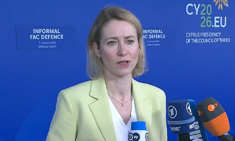 Kaja Kallas anunță o decizie istorică a UE. Iranul va fi sancționat pentru încălcarea libertății navigației