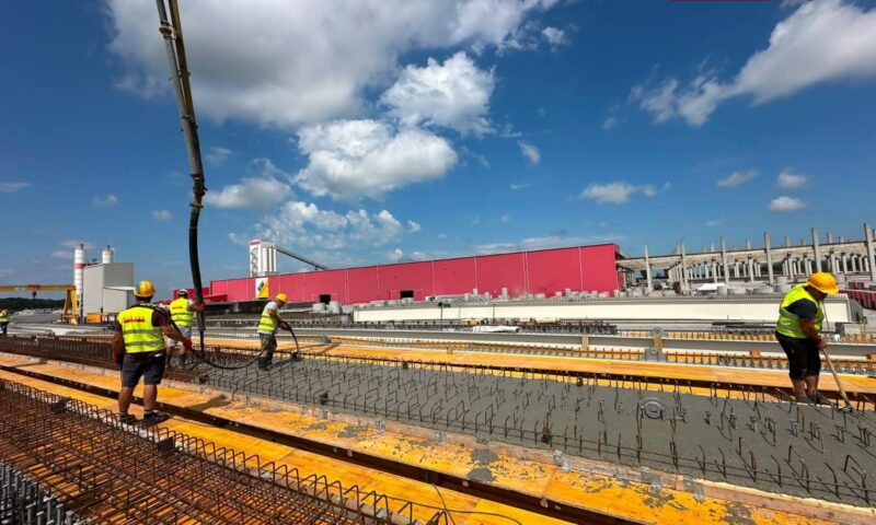 Când s-ar putea circula între DN1A și DN1. Lucrările de pe autostrada A0 avansează