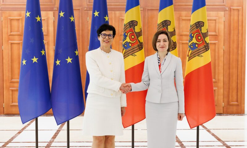 Maia Sandu salută decizia UE. Republica Moldova înaintează pe drumul european