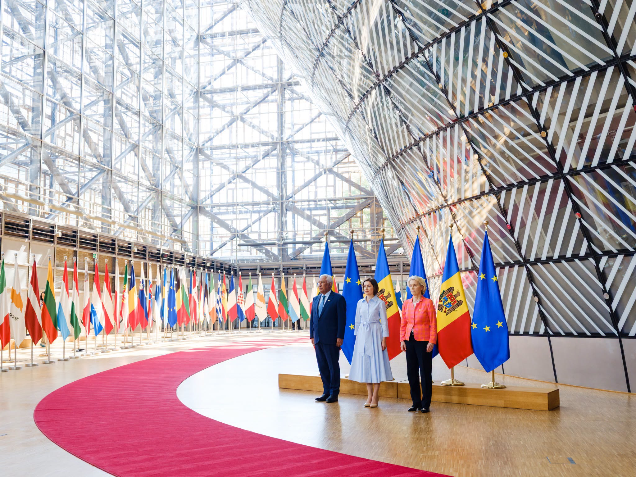 Maia Sandu și Ursula von der Leyen