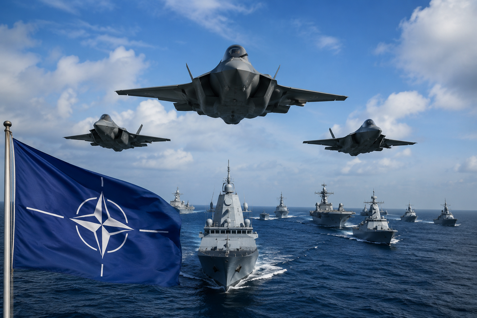 SUA cer statelor NATO să preia o parte mai mare din sarcinile militare. Sunt vizate aviația, dronele și forțele navale