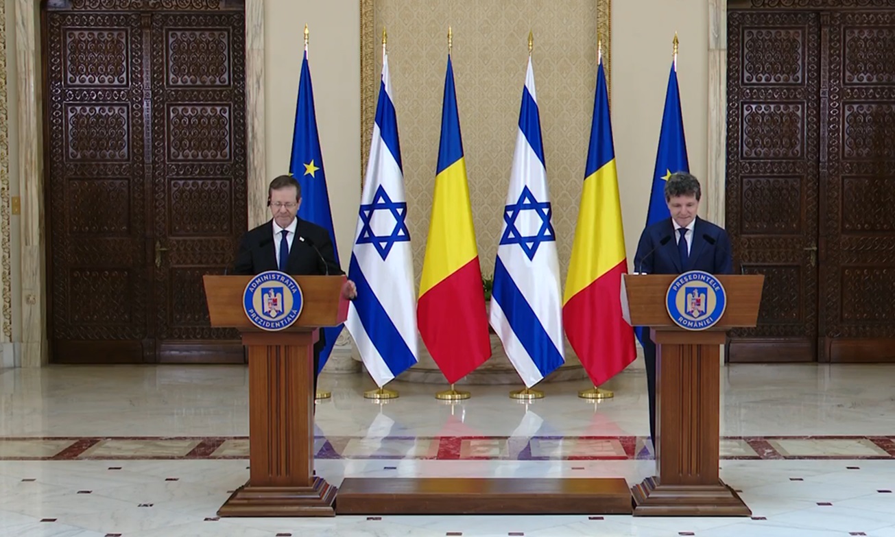 Nicușor Dan după întâlnirea cu Isaac Herzog: Constatăm o creștere a discursului care instigă la ură