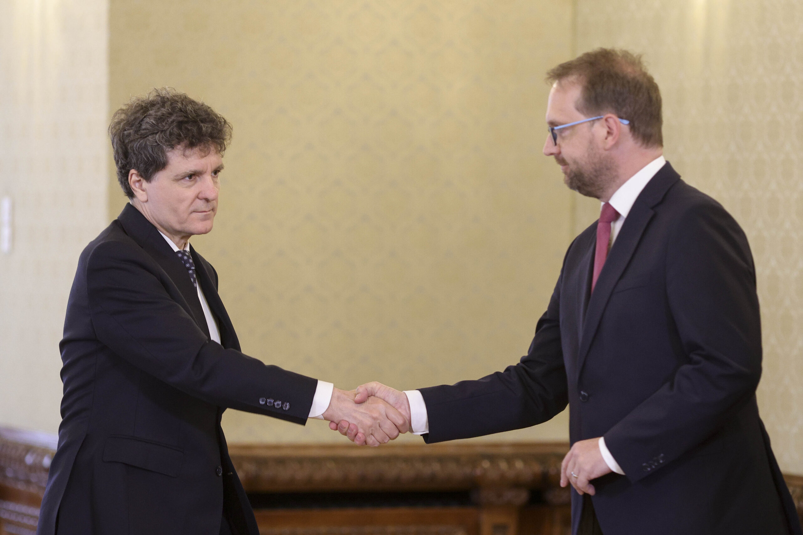 Nicușor Dan și Dominic Fritz
