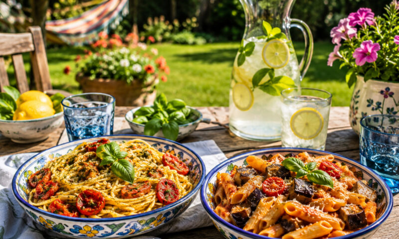 Ce gătesc italienii în zilele călduroase. Două rețete de paste pe care merită să le încerci