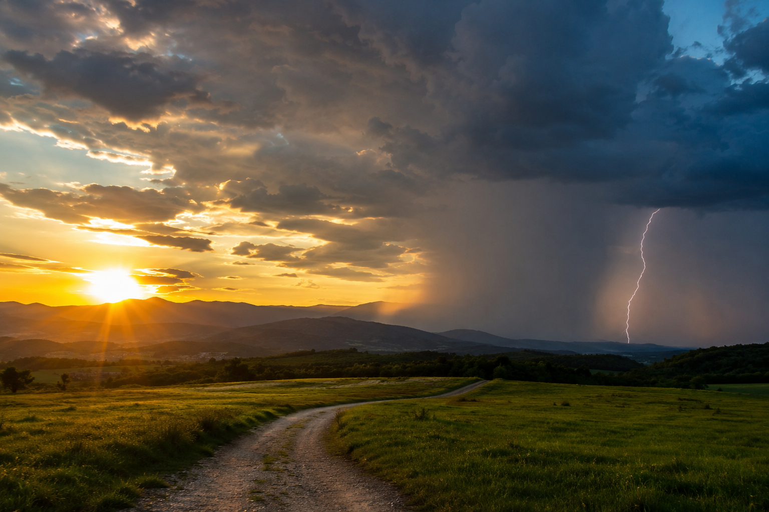 Prognoza meteo, 14 iunie. Zi de vară, urmată de ploi torențiale și vijelii