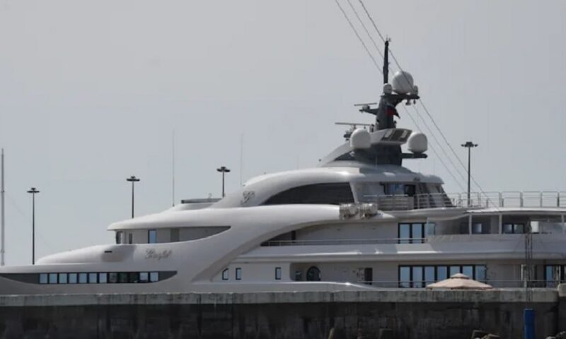 Iaht atribuit lui Vladimir Putin, escortat de nave militare rusești prin apele Danemarcei