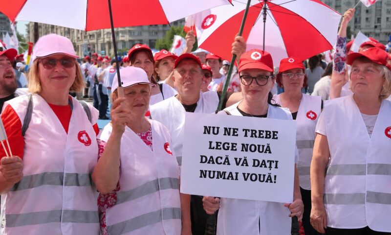 Viorel Hușanu: Această variantă a legii nu mai există pentru Sanitas. Sindicatul suspendă greva după aproape 10 ore de negocieri
