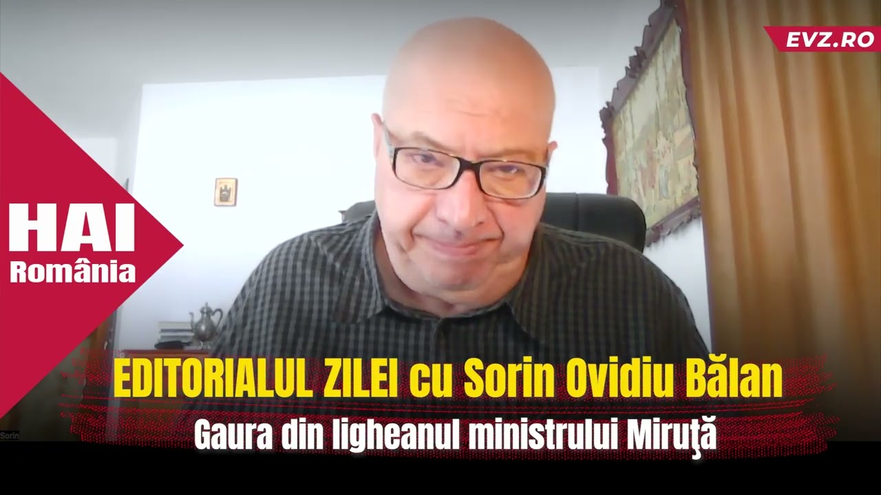 Gaura din ligheanul ministrului Miruţă