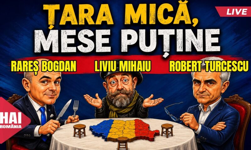 Țara mică, mese puține