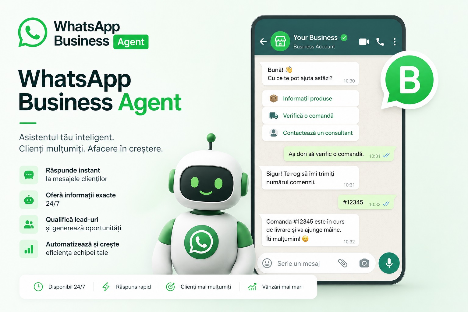 WhatsApp Business Agent