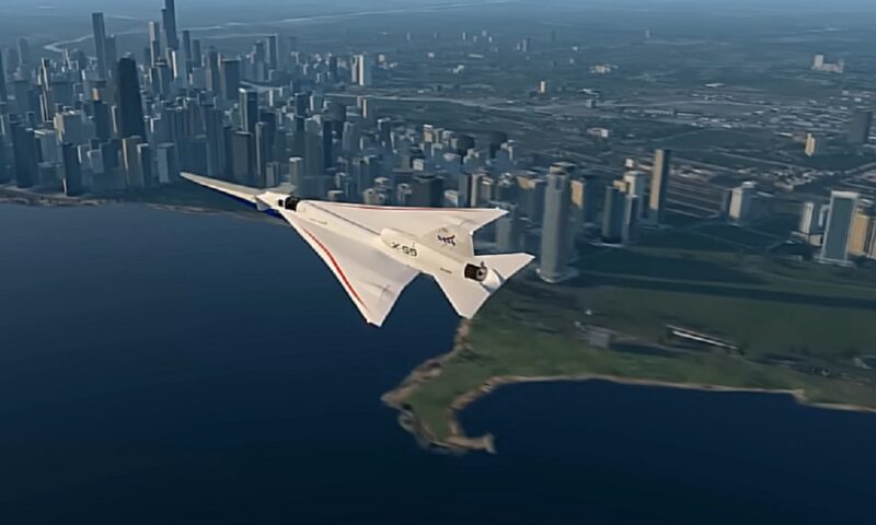 X-59, aeronava revoluționară a NASA, gata pentru primul zbor supersonic