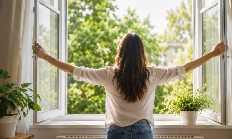Cum și când să aerisești locuința pentru a reduce nevoia de aer condiționat