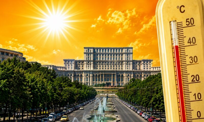 București, sub cod roșu de caniculă. Temperaturile se apropie de recordul absolut al lunii iunie