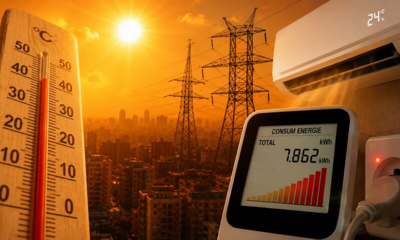 Canicula împinge consumul de energie la un nivel critic. România ia măsuri pentru evitarea blackout-ului
