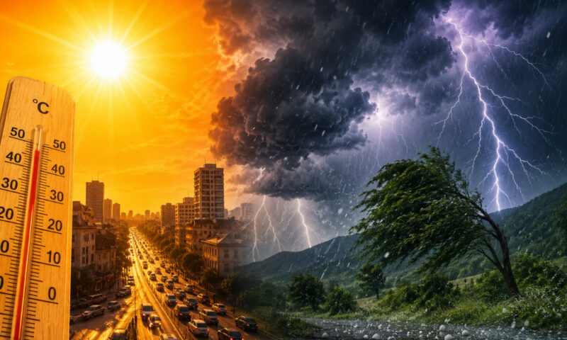 Prognoza meteo, 24 iunie. Caniculă în timpul zilei, furtuni puternice spre seară. Unde se vor înregistra 34 de grade